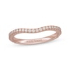 Thumbnail Image 1 of Neil Lane Diamond Contour Wedding Band 1/4 ct tw 14K Rose Gold