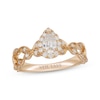 Thumbnail Image 1 of Neil Lane Pear-Shaped Diamond Halo Twist Engagement Ring 5/8 ct tw 14K Yellow Gold