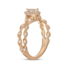 Thumbnail Image 2 of Neil Lane Pear-Shaped Diamond Halo Twist Engagement Ring 5/8 ct tw 14K Yellow Gold