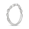 Thumbnail Image 8 of Neil Lane Diamond Milgrain Twist Contour Wedding Band 1/10 ct tw 14K White Gold