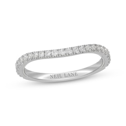 Neil Lane Diamond Contour Wedding Ring 1/3 ct tw 14K White Gold