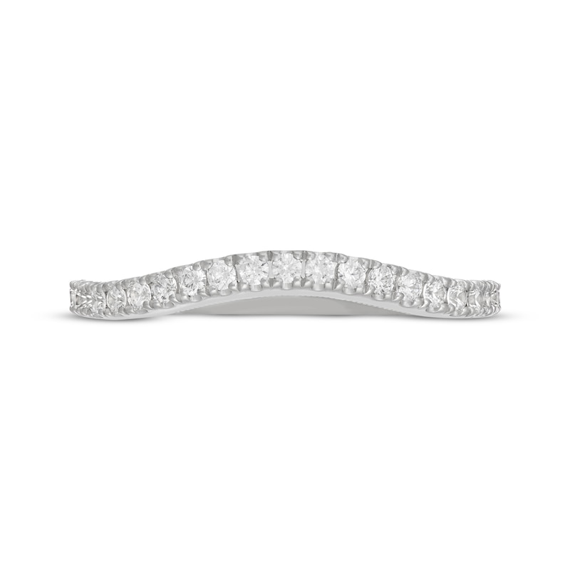 Main Image 9 of Neil Lane Diamond Contour Wedding Ring 1/3 ct tw 14K White Gold