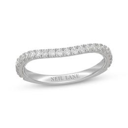 Neil Lane Diamond Contour Wedding Band 3/8 ct tw 14K White Gold