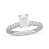 Thumbnail Image 0 of Neil Lane Artistry Heritage Emerald-Cut Lab-Created Diamond Engagement Ring 2 ct tw Platinum