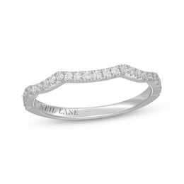 Neil Lane Diamond Contour Wedding Band 1/5 ct tw 14K White Gold