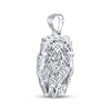 Thumbnail Image 3 of Men's Diamond Lion Head Charm 1/2 ct tw Sterling Silver