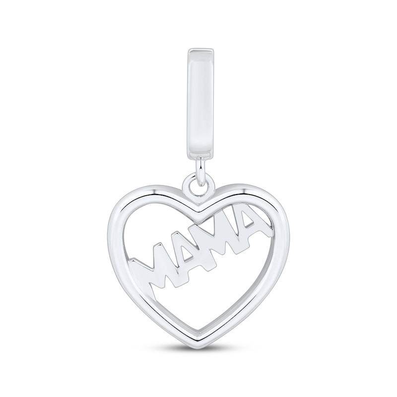 Main Image 1 of Charmed Memories &quot;Mama&quot; Charm Sterling Silver