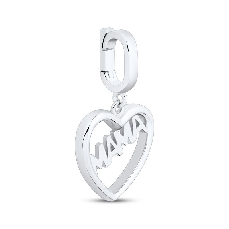 Main Image 2 of Charmed Memories &quot;Mama&quot; Charm Sterling Silver