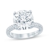 Thumbnail Image 1 of Monique Lhuillier Bliss Round-Cut Lab-Grown Diamond Engagement Ring 5-3/4 ct tw 18K White Gold