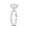 Thumbnail Image 2 of Monique Lhuillier Bliss Round-Cut Lab-Grown Diamond Engagement Ring 5-3/4 ct tw 18K White Gold