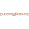 Thumbnail Image 2 of Diamond Link Bracelet 1/3 ct tw 10K Rose Gold 7.25&quot;