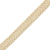 Thumbnail Image 2 of Woven Hollow Rope Chain Bracelet 10K Yellow Gold 7.5&quot;