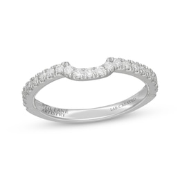 Neil Lane Artistry Lab-Grown Diamond Contoured Wedding Band 1/3 ct tw 14K White Gold