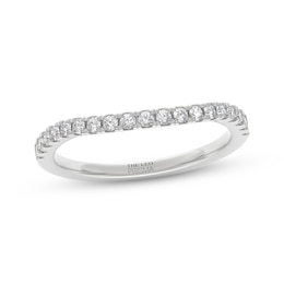 THE LEO Prisma Diamond Contour Wedding Band 1/4 ct tw 14K White Gold