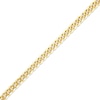 Thumbnail Image 2 of Solid Cuban Curb Chain Necklace 4.2mm 14K Yellow Gold 22&quot;