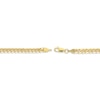 Thumbnail Image 3 of Solid Cuban Curb Chain Necklace 4.2mm 14K Yellow Gold 22&quot;