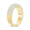 Thumbnail Image 2 of Monique Lhuillier Bliss Lab-Grown Diamond Multi-Row Anniversary Ring 1-1/2 ct tw 18K Yellow Gold