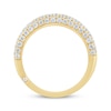 Thumbnail Image 3 of Monique Lhuillier Bliss Lab-Grown Diamond Multi-Row Anniversary Ring 1-1/2 ct tw 18K Yellow Gold