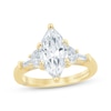 Thumbnail Image 1 of Monique Lhuillier Bliss Marquise-Cut Lab-Grown Diamond Engagement Ring 2-1/2 ct tw 18K Yellow Gold