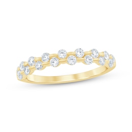 Now + Forever Diamond Anniversary Ring 1/2 ct tw 14K Yellow Gold