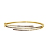 Thumbnail Image 1 of Le Vian Good Karma Chocolate Ombré Diamond Bangle Bracelet 1-1/3 ct tw 14K Honey Gold