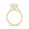 Thumbnail Image 3 of Monique Lhuillier Bliss Round-Cut Lab-Grown Diamond Engagement Ring 4-1/3 ct tw 18K Yellow Gold