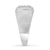 Thumbnail Image 3 of Men's Diamond Ring 1 ct tw Round-cut 10K White Gold