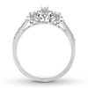 Thumbnail Image 2 of Diamond Promise Ring 1/4 ct tw Round-cut 10K White Gold