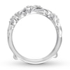 Thumbnail Image 3 of Now + Forever Diamond Enhancer Ring 1/5 ct tw Round-cut 14K White Gold