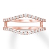 Thumbnail Image 1 of Diamond Enhancer Ring 1/2 ct tw Round-cut 14K Rose Gold