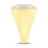 Thumbnail Image 2 of Men's Diamond Ring 1-1/4 ct tw Round & Baguette 10K Yellow Gold