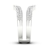 Thumbnail Image 3 of Diamond Enhancer Band 3/4 ct tw Round/Baguette 14K White Gold