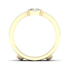 Thumbnail Image 4 of Diamond Enhancer Band 3/8 ct tw Round/Baguette 14K Yellow Gold