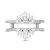 Thumbnail Image 3 of Neil Lane Diamond Enhancer Ring 3/4 ct tw Round, Marquise & Pear-Shaped 14K White Gold