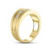 Thumbnail Image 2 of Men's Diamond Wedding Band 3/4 ct tw Square-cut 10K Yellow Gold