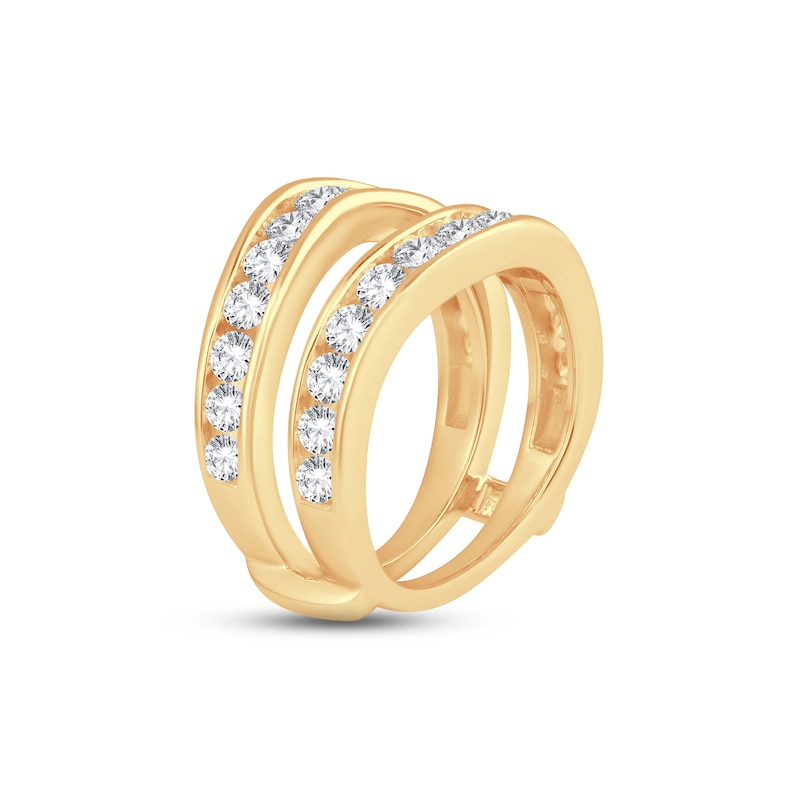 Main Image 2 of Diamond Enhancer Ring 2 ct tw Round-cut 14K Yellow Gold