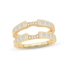 Thumbnail Image 1 of Diamond Enhancer Ring 1 ct tw Princess, Round & Baguette-cut 14K Yellow Gold