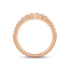 Thumbnail Image 2 of Diamond Contour Enhancer Ring 1/4 ct tw Baguette & Round-cut 14K Rose Gold