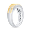 Thumbnail Image 2 of Men’s Diamond Wedding Band 1/2 ct tw 14K Two-Tone Gold