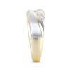 Thumbnail Image 2 of Men’s Diamond Wedding Band 1/4 ct tw 10K Two-Tone Gold