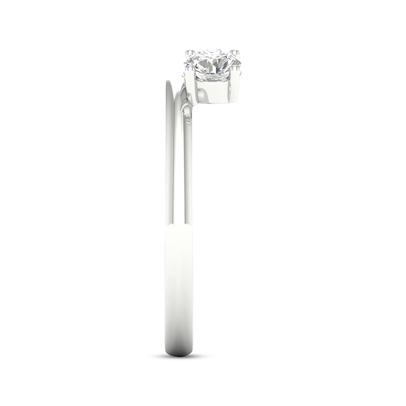 Main Image 3 of Round-Cut Diamond Enhancer Ring 1/2 ct tw 14K White Gold