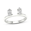 Thumbnail Image 1 of Marquise-Cut Diamond Enhancer Ring 1/2 ct tw 14K White Gold