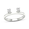 Thumbnail Image 1 of Princess-Cut Diamond Enhancer Ring 1/4 ct tw 14K White Gold