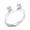 Thumbnail Image 1 of Princess-Cut Diamond Enhancer Ring 1/2 ct tw 14K White Gold