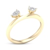 Thumbnail Image 2 of Pear-Shaped Diamond Enhancer Ring 1/4 ct tw 14K Yellow Gold