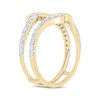 Thumbnail Image 2 of Round-Cut Diamond Enhancer Ring 1/2 ct tw 14K Yellow Gold