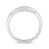 Thumbnail Image 3 of Baguette & Round-Cut Diamond Enhancer Ring 1/2 ct tw 14K White Gold