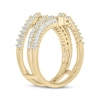 Thumbnail Image 2 of Baguette & Round-Cut Diamond Enhancer Ring 1 ct tw 14K Yellow Gold