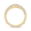 Thumbnail Image 3 of Baguette & Round-Cut Diamond Enhancer Ring 1 ct tw 14K Yellow Gold