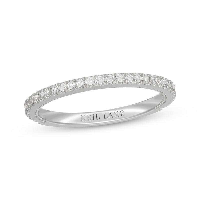 Main Image 7 of Neil Lane Diamond Wedding Band 1/4 ct tw 14K White Gold